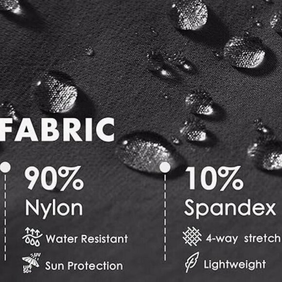 Willit Golf Hiking Shorts 7" Quick Dry Athletic w Pockets Water Resistant - Picture 7 of 9